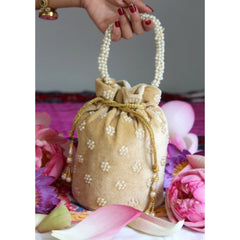 Stone potli bag