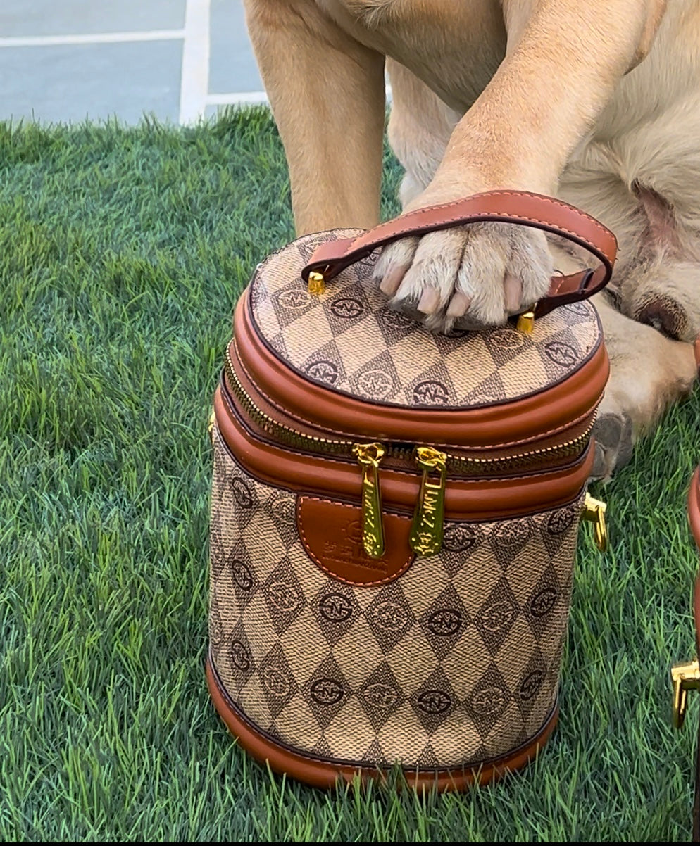 Chic Organization: Makeup Bucket Bag