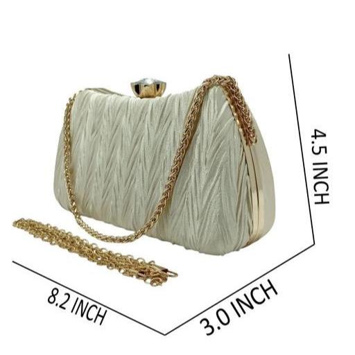 Cultural elegance clutch bag