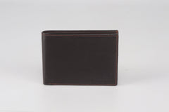 brown leather walllet - Flengo