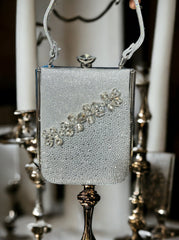 Radiant Elegance: Sparkly embedded Evening Bag - Illuminate Your Night with Glamorous Style - Flengo