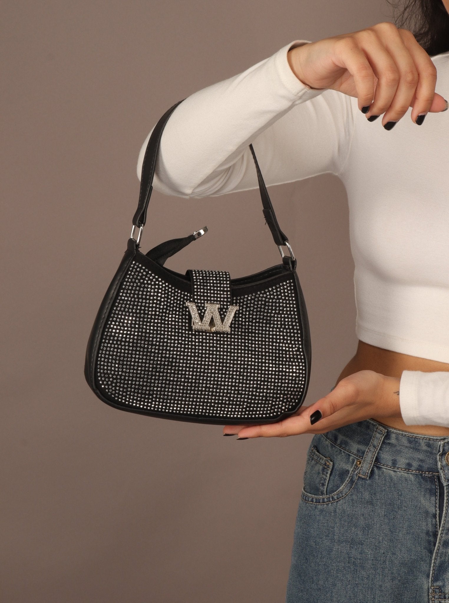 W Legacy Small Hobo Bag - Flengo